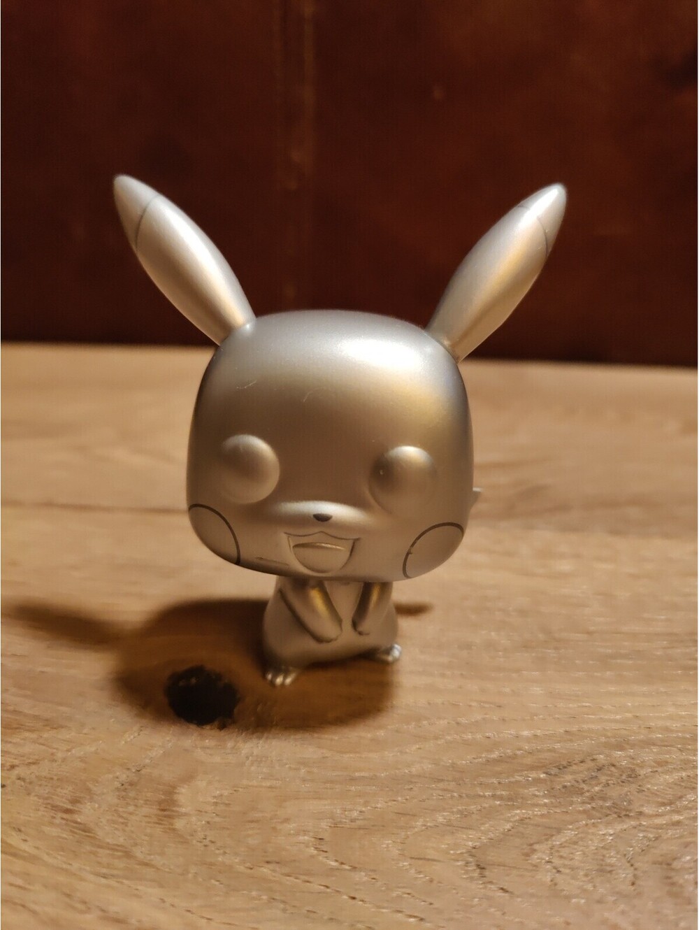 Funko Pop! Games Pokemon Metallic Silver Pikachu #353 25th Anniversary Loose